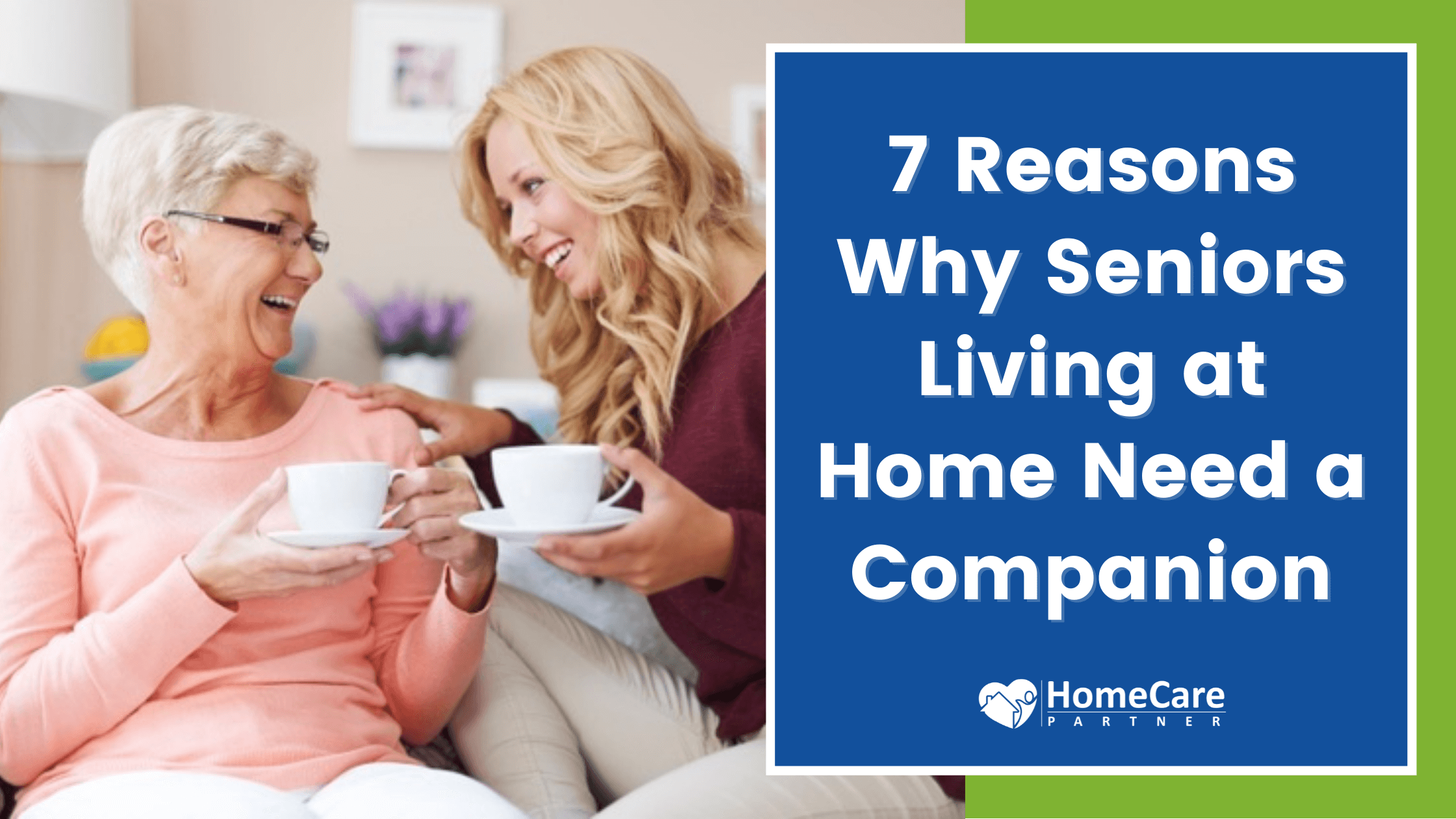 7 Reasons Why Seniors Living at Home Need a Companion